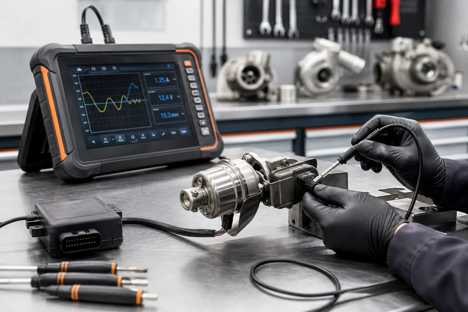 Elektronik Aktuator (Beyin) Testi